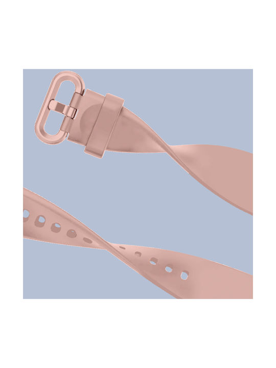 Xiaomi Mi Lite Redmi Uhrenarmband Weiches Silikon Schnalle Hellrosa