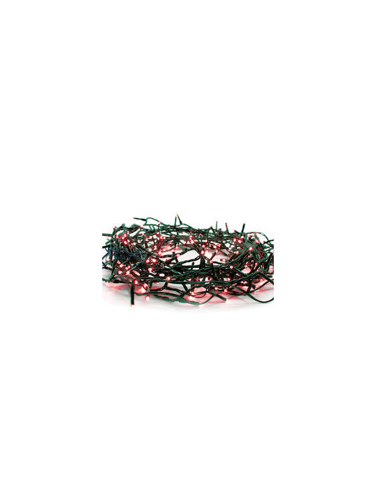 100 Lights LED 5m. Red in String 1pcs Aca