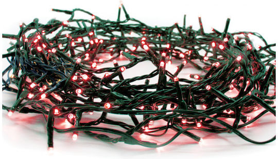 100 Lights LED 5m. Red in String 1pcs