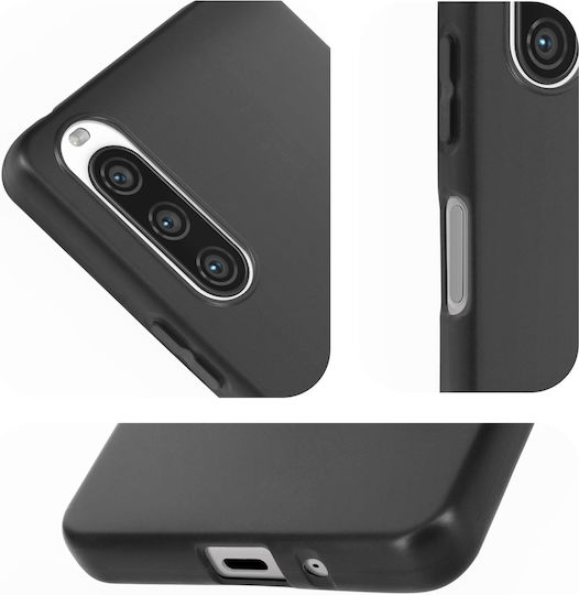 Carcasă Sony Xperia 10 V 10 Vi Gel din Silicon Flexibil Carcasă Fină Clasică Neagră