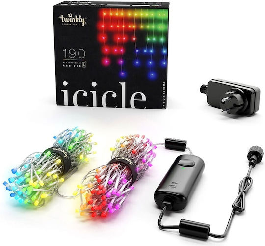 190 Λαμπάκια LED 5μ. RGB σε Σειρά