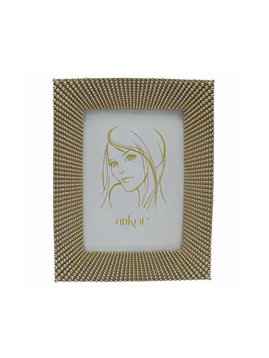 Ankor Frame Plastic 15cmx20cm with Gold Frame