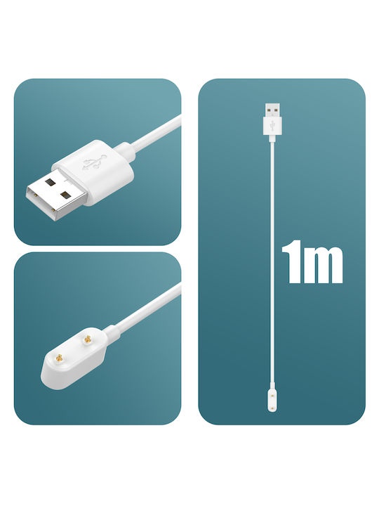 Magnetic Charging Cable Huawei Watch Fit 2 1m White