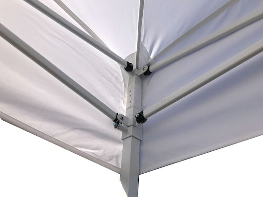 Epiplo-Fos Κάλυμμα για Κιόσκι Λευκό με Επίστρωση PVC 2x3m