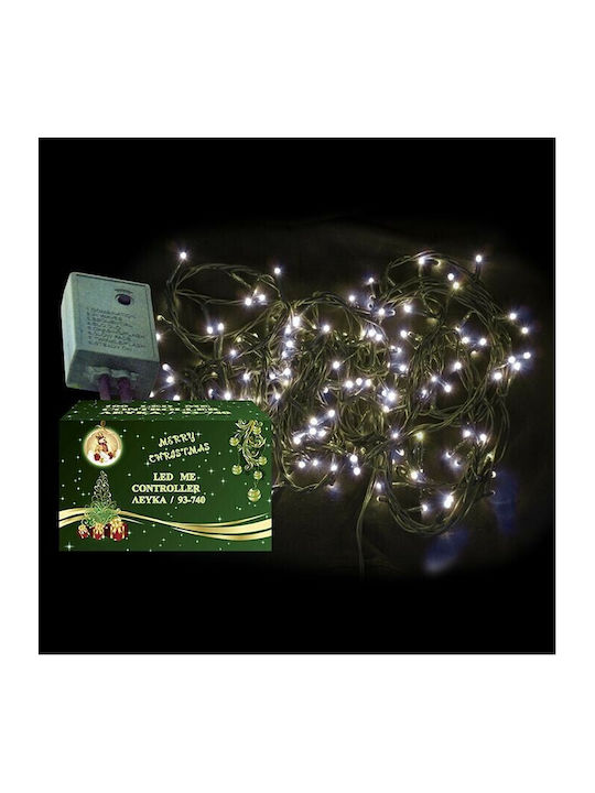 100 Λαμπάκια LED 4.7μ. Ψυχρό Λευκό σε Σειρά