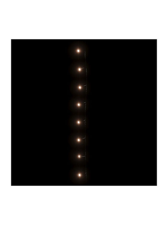 2000 Lichterketten LED 200m. Warmes Weiß in Zeichenfolge 1Stück