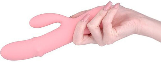 Interactive Vibrator Svakom Mora Neo Liquid Silicone 195x32mm Peach Pink