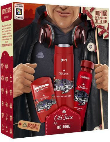 Old Spice Nightpanther Σετ Περιποίησης για Καθαρισμό Σώματος
