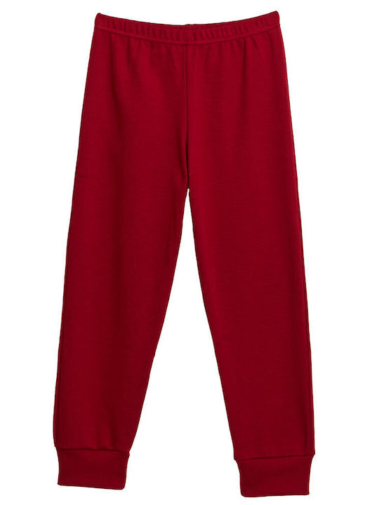 Crazy Farm Kids' Pajamas Winter red