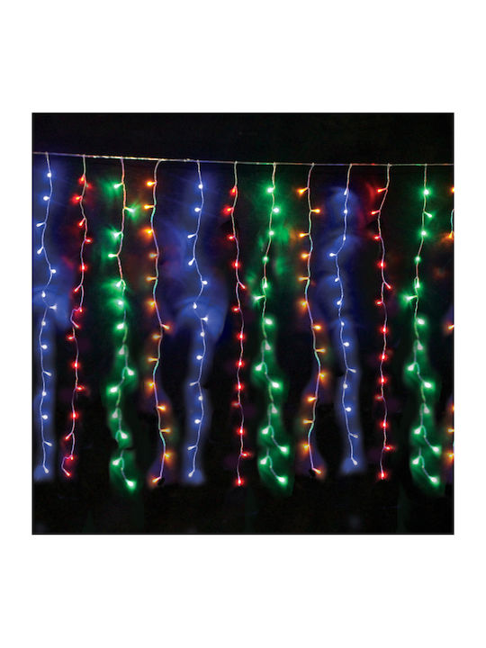 360 Lights LED 2m. x 200cm Multicolor type Curtain Aca