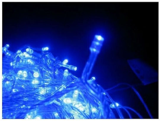 200 Λαμπάκια LED 18μ. Μπλε σε Σειρά