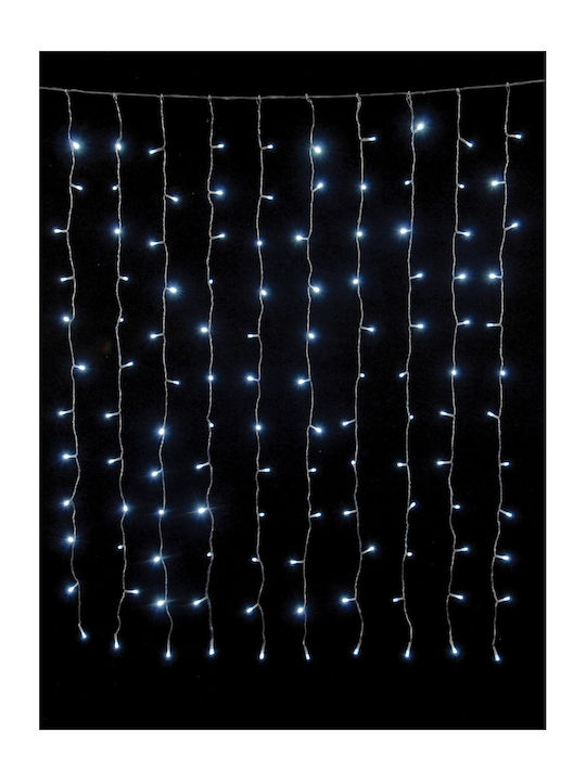 240 Lights LED 2m. x 100cm White type Curtain Lianos