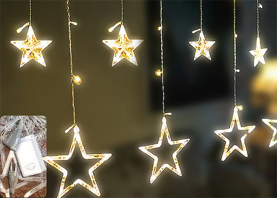 200 Λαμπάκια LED Κουρτίνα 3.5μ. x 100εκ. Θερμό Λευκό 200 Λαμπάκια LED Κουρτίνα 3.5μ. x 100εκ. Θερμό Λευκό