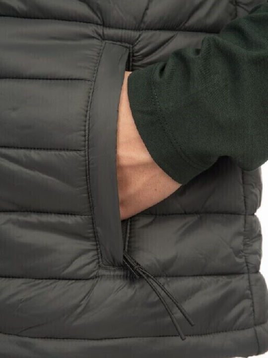 Sleeveless Jacket Khaki