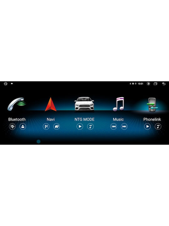 Digital IQ Car Audio System for Mercedes-Benz C Class 2011-2014 (Bluetooth/USB/WiFi/GPS/Apple-Carplay/Android-Auto) with Touch Screen 10.25"