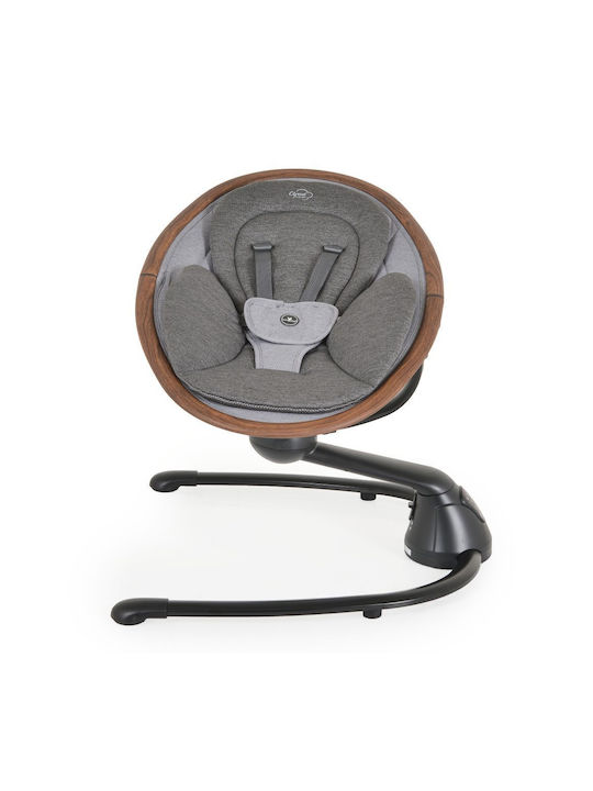 Cangaroo Electric Baby Relax Swing Cloud Premium with Music Dark Grey