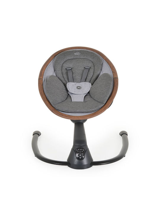 Cangaroo Electric Baby Relax Swing Cloud Premium with Music Dark Grey