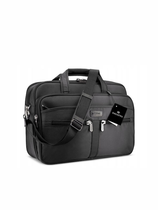 Zagatto Τσάντα για Laptop 15.6" σε Μαύρο χρώμα ZG102
