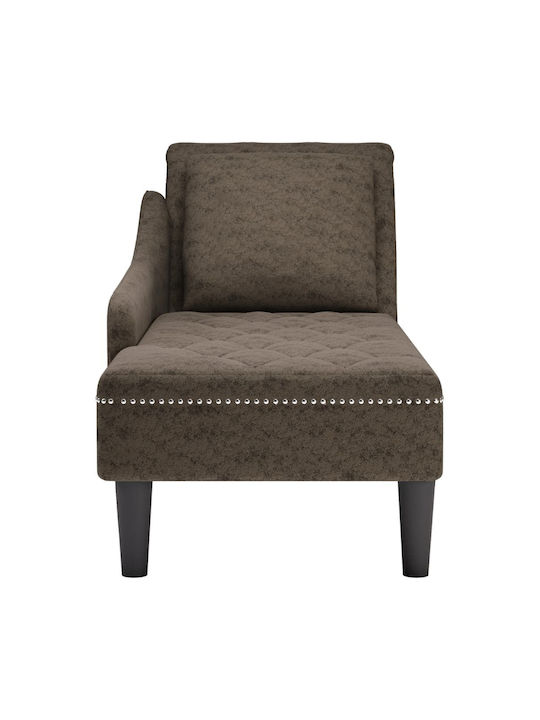 Recliner Stoff Gray L110xW54xH70cm