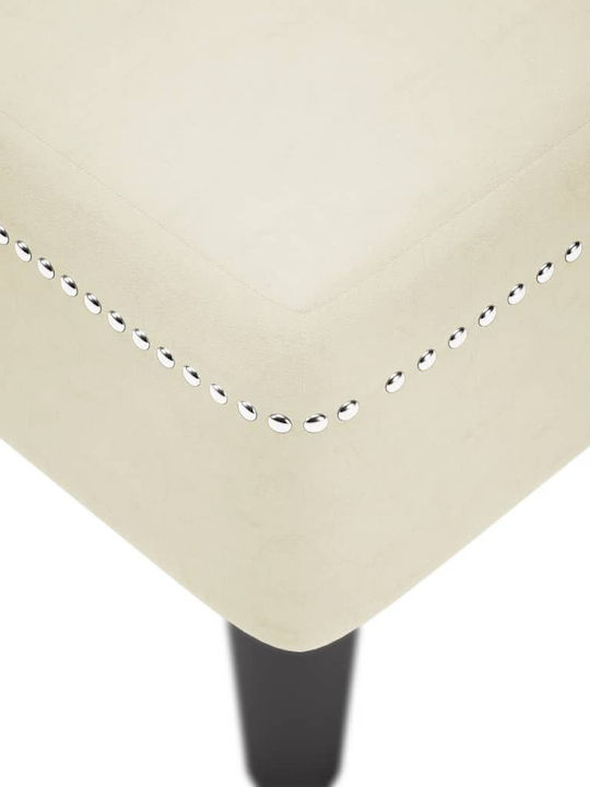 Fabric Recliner Beige L110xW54xH70cm