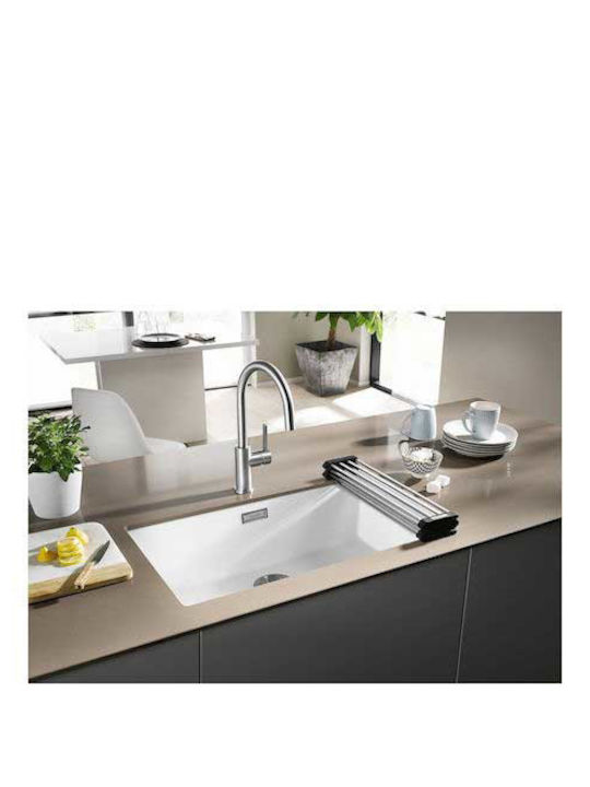 Blanco Candor Kitchen Faucet Counter Silver