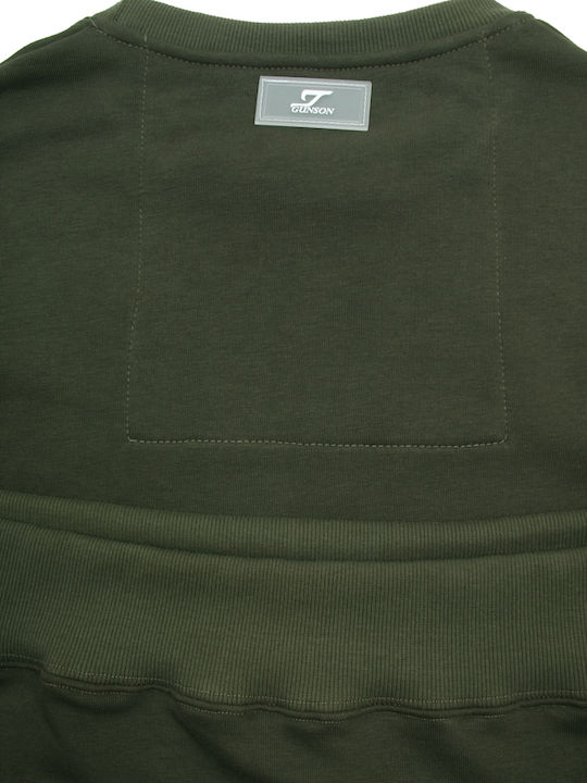 Langarmbluse Khaki