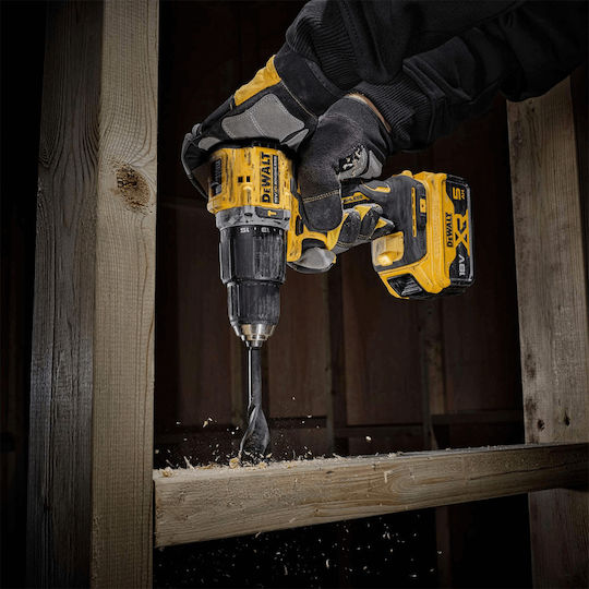 DEWALT Schlagbohrmaschinen Bohrschrauber Batterie Bürstenlos 18V 2x5Ah DCD100YP2T