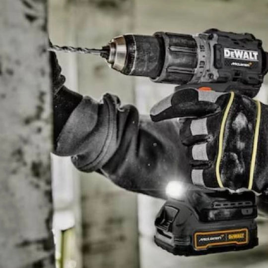 DEWALT Powerstack Κρουστικό Δραπανοκατσάβιδο Μπαταρίας 18V 2x1.7Ah