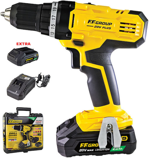 FFG CDD/35 20V Plus Δραπανοκατσάβιδο Μπαταρίας 20V 2x2Ah