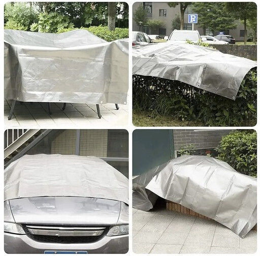 Gardlov Wasserdichter Planen 120gr/m² 4x3m Licht Typ Graue AT002465