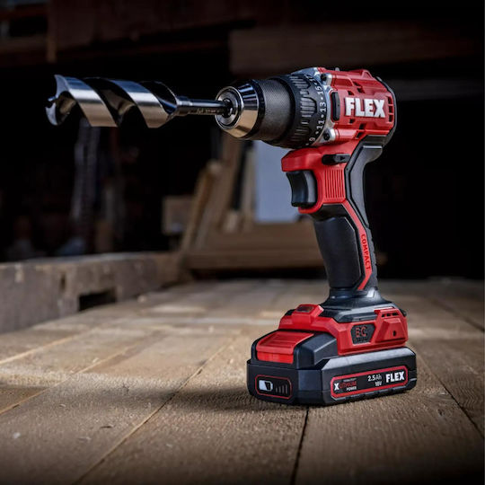 Flex Pd 2g 18.0-ec Ld C Percussive Drill Driver Battery Solo Brushless