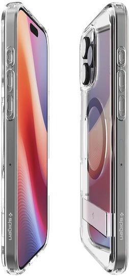 Spigen Ultra Hybrid S MagFit Back Cover Πλαστικό Graphite (iPhone 16 Pro)