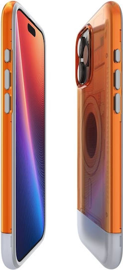 Spigen Classic C1 Back Cover Plastic / Silicone Tangerine (iPhone 16 Pro Max)