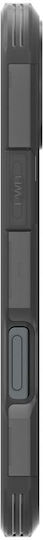 Spigen Tough Armor AI MagFit Back Cover Silicone / Plastic 1.2mm Frost Black (iPhone 16)