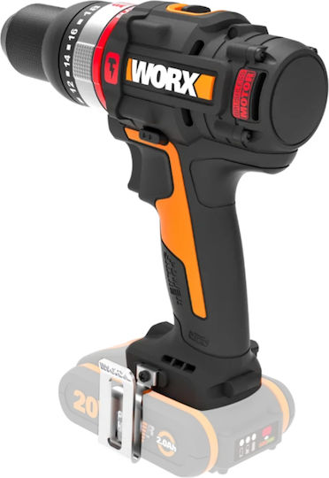 Worx WX-JCR Κρουστικό Δραπανοκατσάβιδο Μπαταρίας Solo Brushless 20V
