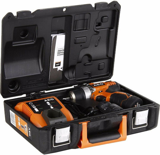 AEG Tools BS 12C2 Li-202C Двигател За Бормашина На Батерия 12V 2x1.5Ah