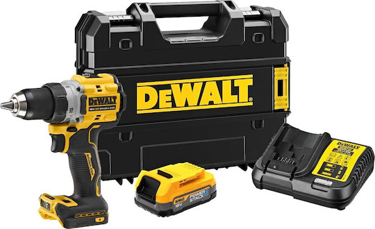 DEWALT DCD800E1T Percussive Brushless Battery Drill Driver 18V 1x1.7Ah