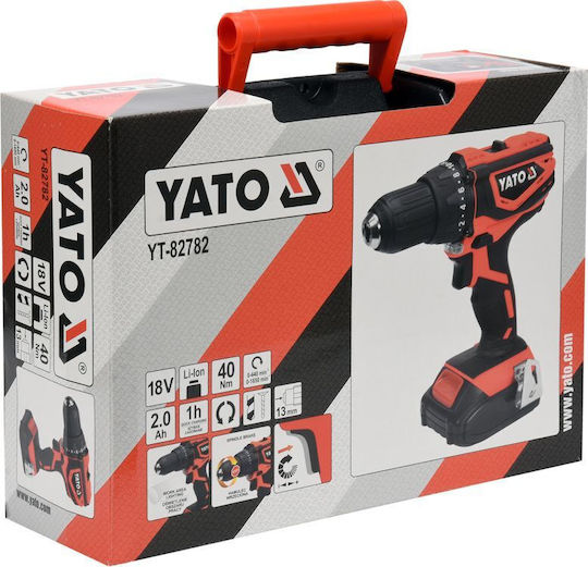 Yato YT-82782 Ударна Отвертка На Батерия 18V 1x2Ah