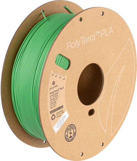 Polymaker Polyterra PLA 3D-Drucker Filament 1.75mm Grün 1kg