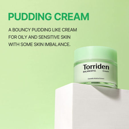 Torriden Balanceful Licht Creme Gesicht Tag mit Centella Asiatica 80ml