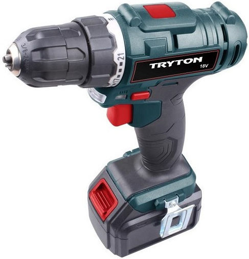 Tryton TFV18 Двигател За Бормашина На Батерия 18V 1x1.5Ah