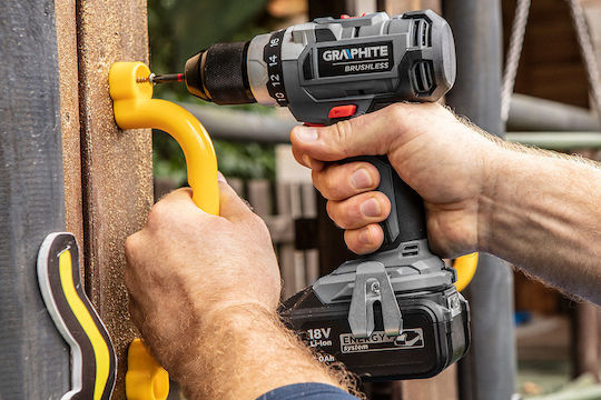 Graphite 58G019-SET1 Battery-Powered Brushless Drill Driver 18V