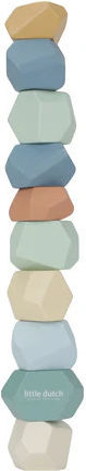 Little Dutch Stacking Toy Balance Forest Friends made of Wood for 24++ Months