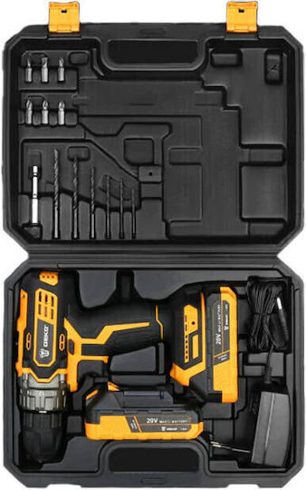 Deko DKCD20XL01-10S3 Brushless Battery Drill Driver 20V 2x2Ah