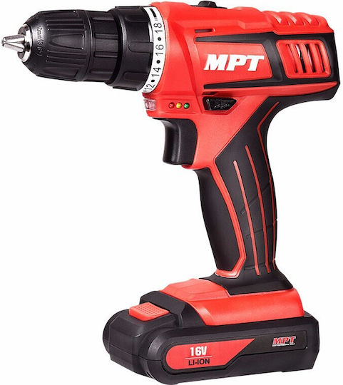MPT Δραπανοκατσάβιδο Μπαταρίας 12V 1x1.5Ah