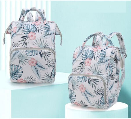 ecarla Wickeltasche-Wickelrucksack Weiß
