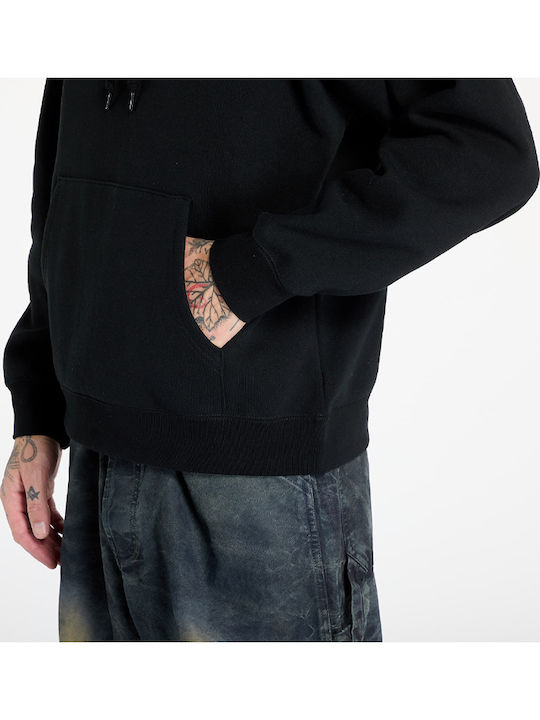 Sweatshirt with Hood Black