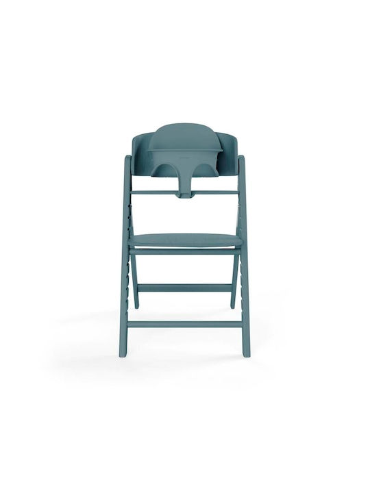 Cybex Click & Fold Αναδιπλούμενο Καρεκλάκι Φαγητού 3 in 1 με Ρυθμιζόμενο Ύψος Stone Blue