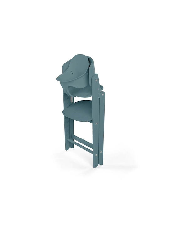 Cybex Click & Fold Αναδιπλούμενο Καρεκλάκι Φαγητού 3 in 1 με Ρυθμιζόμενο Ύψος Stone Blue