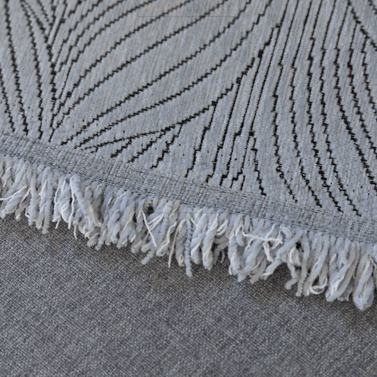 My Home Luxury Pommard Decken & Couchdecken Viersitzer-Sofa Überwurf Jacquard 180x320cm Graue C1